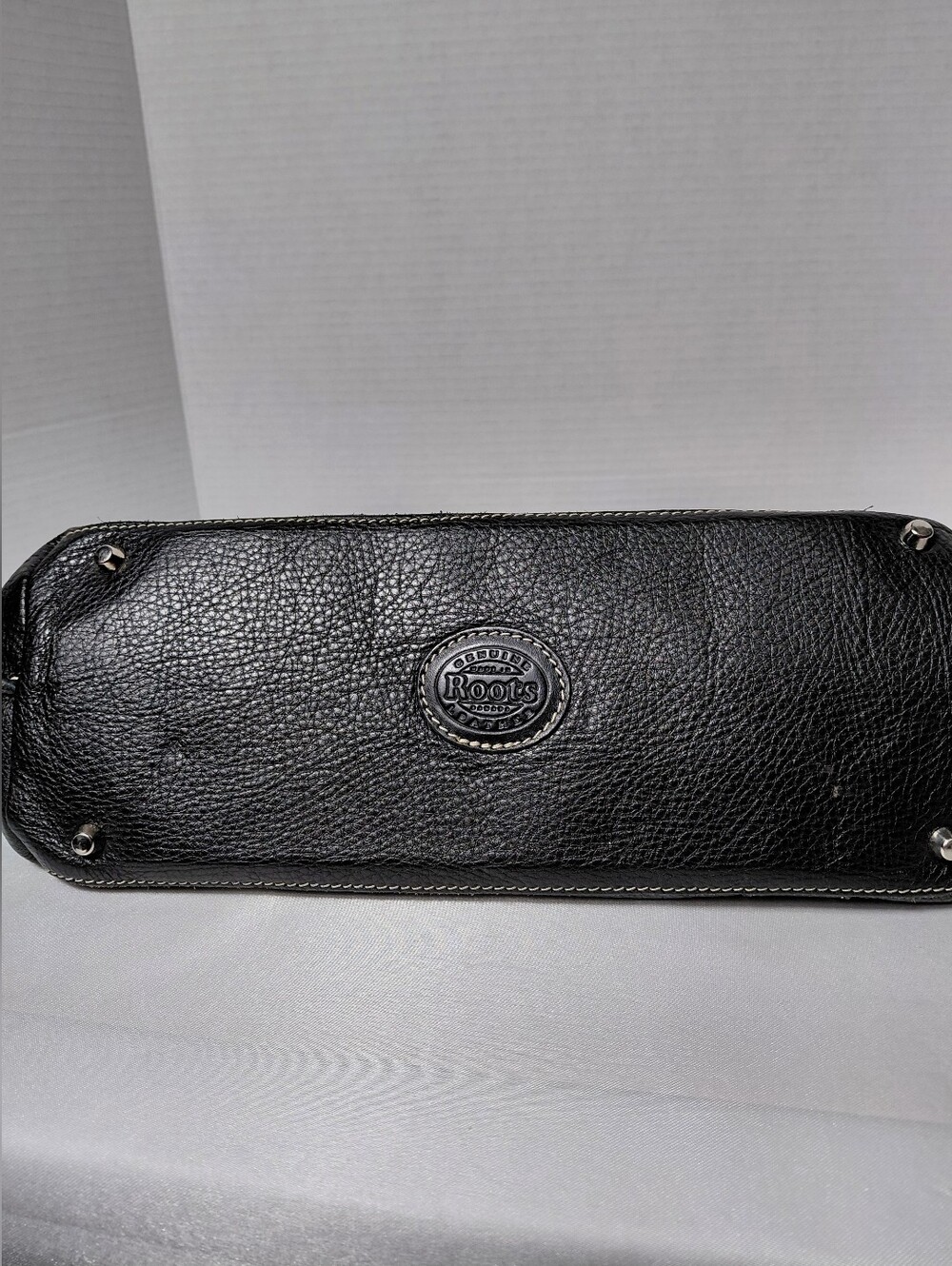 Roots Black Leather Purse - Picture 2 of 7
